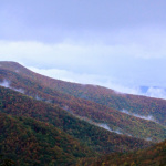 A view of the Appalachian Mountains at the Fall 2011 Lake Eden Arts Festival - photo Jason Lombard