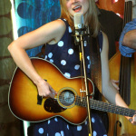 Nora Jane Struthers with Bearfoot at the Fall 2011 Lake Eden Arts Festival - photo Jason Lombard