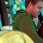 Travis Book with The Infamous Crew at the Fall 2011 Lake Eden Arts Festival - photo Jason Lombard
