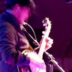 Chris Pandolfi with the Infamous Stringdusters at the Fall 2011 Lake Eden Arts Festival - photo Jason Lombard