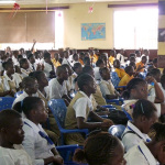Henhouse Prowlers audience in Liberia