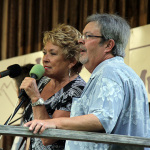 Sherry Boyd and Buddy MichaelsTerry Eldridge with The Grascals at Lil John Bluegrass Festival - photo © 2012 by Laura Tate Photography