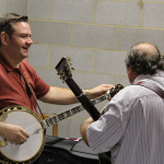 Joe Mullins and James King at Lil John Bluegrass Festival - photo © 2012 by Laura Tate Photography