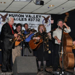 Lillie Mae and Charlie Whitaker with The Whitaker Brothers Band in Flat Rock, MI - photo by Bill Warren