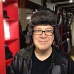 Ned Luberecki shopping for the perfect topper in London