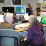 Berk Bryant chats with with Ma Crow on the air at Louisville Public Media