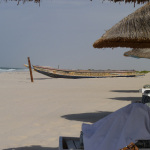 Lovely beach setting in Mauritania