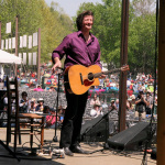 Chris Smither on the Cabin Stage at MerleFest 2013 - photo by Andy Garrigue
