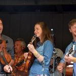 Emerging Artist mega-jam at the 2014 Milan Bluegrass Festival (8/16/14) - photo by Bill Warren