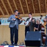 Joe Mullins & Radio Ramblers at the 2015 Milan Bluegrass Festival - photo by Bill Warren