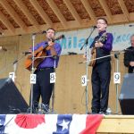 Larry Efaw & the Bluegrass Mountaineers at the 2015 Milan Bluegrass Festival - photo by Bill Warren