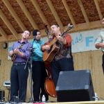Junior Sisk & Ramblers Choice at the 2015 Milan Bluegrass Festival - photo by Bill Warren