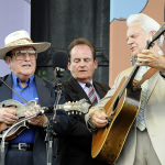 Bobby Osborne, Jerry McCoury and Del McCoury with Masters Of Bluegrass at Festival of the Bluegrass 2013 - photo © Estill Robinson