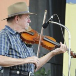 Bobby Hicks with Masters Of Bluegrass at Festival of the Bluegrass 2013 - photo © Estill Robinson
