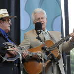 Bobby Osborne and Del McCoury with Masters Of Bluegrass at Festival of the Bluegrass 2013 - photo © Estill Robinson