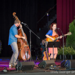 Travis Book and Sarah Siskind at the 2015 Mountain Song Festival - photo by Shelly Swanger