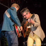 Will Lee and Larry Keel at the 2015 Mountain Song Festival - photo by Shelly Swanger