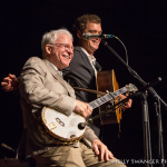 Steve Martin with Steep Canyon Rangers at the 2015 Mountain Song Festival - photo by Shelly Swanger