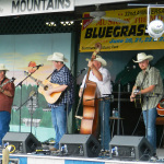 The Bluegrass Brothers performing at Music In The Mountains, June 2012 - photo by Valerie Gabehart
