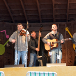 Volume Five on Friday at Newell Lodge Bluegrass Festival - photo © 2014 by Bill Warren