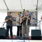 Junior Sisk & Ramblers Choice at the 2016 Norwalk Music Festival - photo © Bill Warren