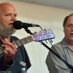 Mike Prater joins Caney Creek at the 2016 Norwalk Music Festival - photo © Bill Warren