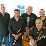 Hard Knox backstage at the Outer Banks Bluegrass Festival - photo by Woody Edwards