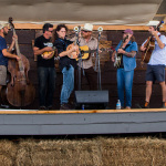 Final jam with festival organizers and friends at the 2016 Old Tone Roots Music Festival - photo © Tara Linhardt