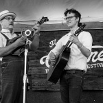 Mike Compton and Michael Daves at the 2016 Old Tone Roots Music Festival - photo © Tara Linhardt