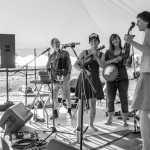 The Farewells with Tatiana Hargreaves, Laura Murawski, and Maggie Sheer at the 2016 Old Tone Roots Music Festival - photo © Tara Linhardt