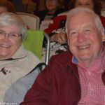Promoters Judy and Norman Adams at the February 2016 Palatka Bluegrass Festival - photo © Bill Warren