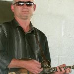 Randy Jones with Lonesome River Band at Pickin' In The Panhandle (9/9/12) - photo by Woody Edwards