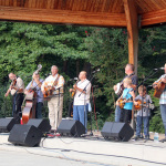 Bass Mountain Boys reunion at the 2016 Pickin' By The Lake Festival - photo by Laura Tate Photography