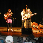 Kenny & Amanda Smith performing at Pickin' For Phil in Bristol, TN (4/1/12) - photo by Valerie Gabehart