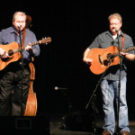 James Alan Shelton and Tim Stafford performing at Pickin' For Phil in Bristol, TN (4/1/12) - photo by Valerie Gabehart
