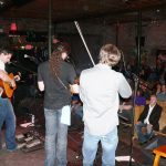 The Skip Cherryholmes Quintet at the Pickin For A Cure benefit for Phil Leadbetter - photo by Mike Kelly