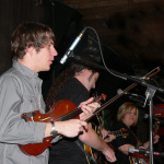 Jamie Harper with The Skip Cherryholmes Quintet at the Pickin For A Cure benefit for Phil Leadbetter - photo by Mike Kelly