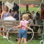 Hooping at Pickin' In The Panhandle (9/8/12) - photo by Woody Edwards