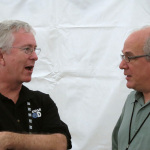 John Lawless and Jon Weisberger at Pickin' In The Panhandle (9/8/12) - photo by Woody Edwards