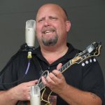 Jimmy Kountz with Lonesome Highway at Pickin' In The Panhandle (9/8/12) - photo by Woody Edwards