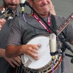 John Arnold with Lonesome Highway at Pickin' In The Panhandle (9/8/12) - photo by Woody Edwards