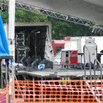 Rain delay at Pickin' In The Panhandle (9/8/12) - photo by Eric Tapp