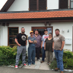 Dieter and Birgit Stoll with Po' Ramblin' Boys in Kusterdingen, Germany