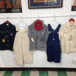 Pointer Brand clothing on display at the company store