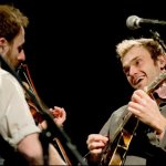 Gabe Witcher and Chris Thile with Punch Brothers in Charlottesville (2/11/13) - photo © G. Milo Farineau