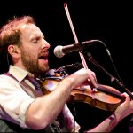 Gabe Witcher with Punch Brothers in Charlottesville (2/11/13) - photo © G. Milo Farineau