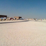 Lay of the land at Al Udeid AFB (November 2015)