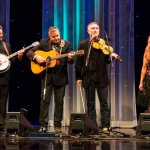 Rob McCoury, Kenny Smith, Shawn Lane and Lee Ann Womack on the 2014 IBMA Awards show - photo by Todd Powers