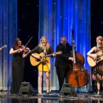 Della Mae on the 2014 IBMA Awards show - photo by Todd Powers