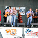 The Boxcars and Flatt Lonesome share the stage at the Rocky Top Bluegrass Festival (4/24/15) - photo by Mike Kelly